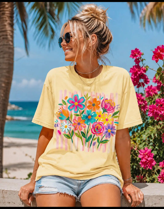 Summer Flower Tee (Pre Order)